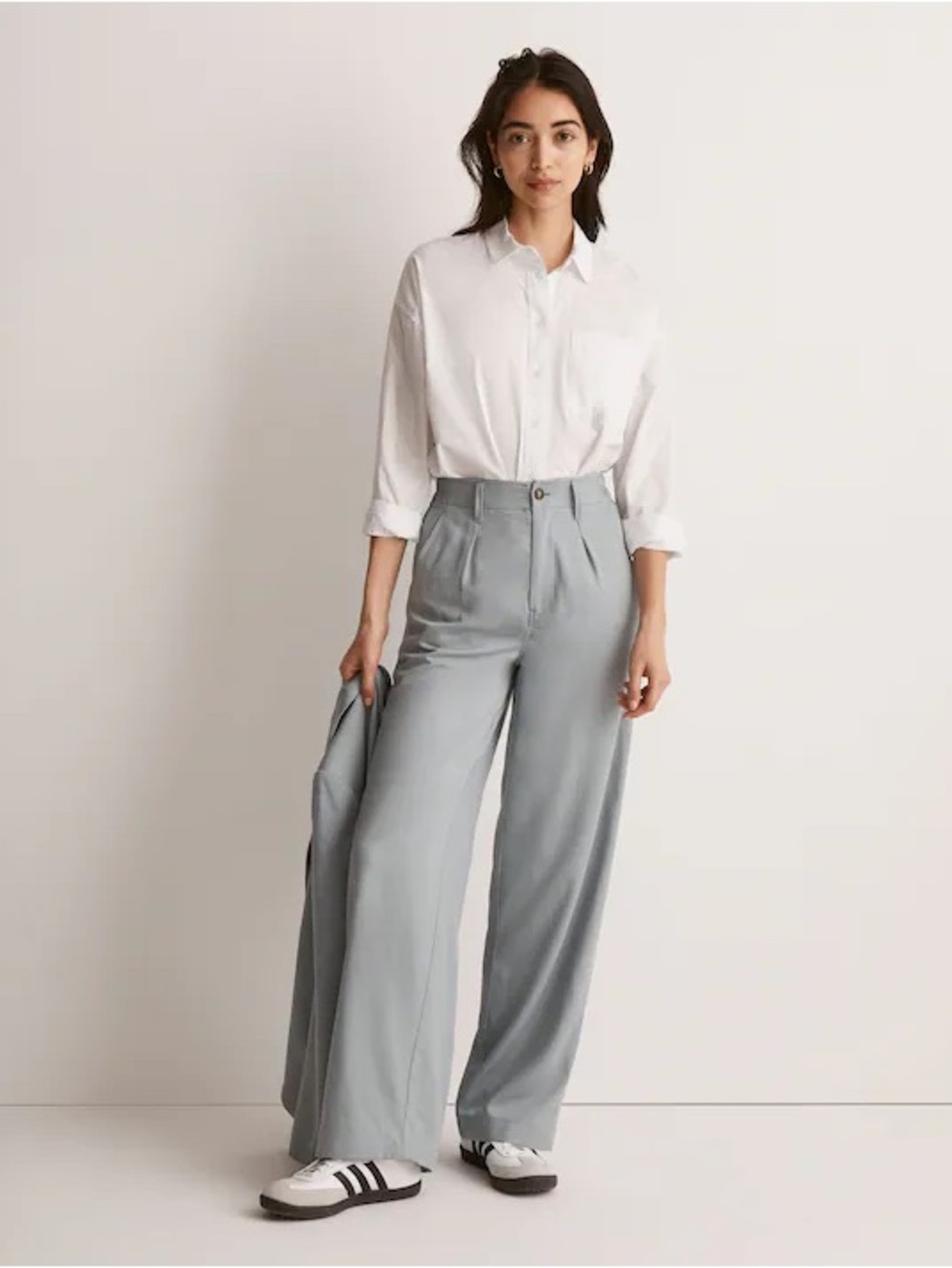 Madewell The Neale Straight-Leg Pant in Drapeweave Size 8